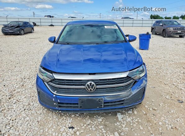 3VW5M7BU6PM021104 2023 VOLKSWAGEN JETTA Синий Вид спереди