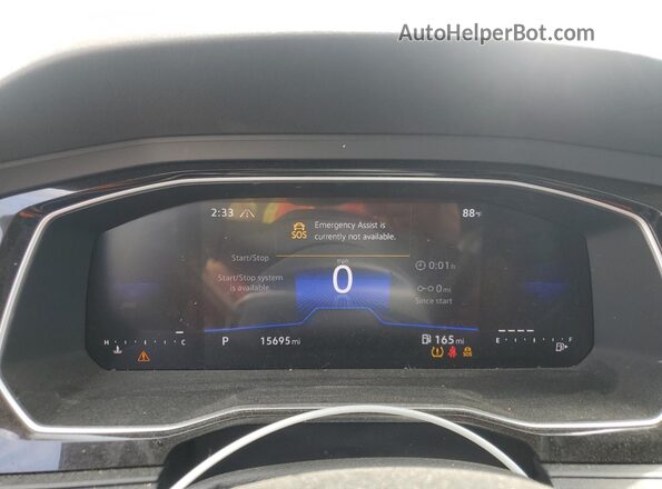 3VW5M7BUXRM082748 2024 VOLKSWAGEN JETTA Gray Instrument cluster view