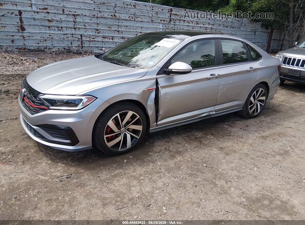 3VW5T7BU1KM207922 2019 VOLKSWAGEN JETTA Gray Przód lewy