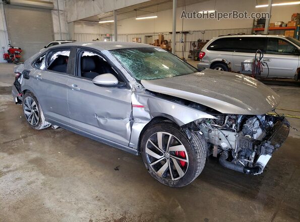 3VW5T7BU1LM045887 2020 VOLKSWAGEN JETTA Silver Передня права чверть