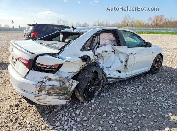 3VW5T7BU3MM023570 2021 VOLKSWAGEN JETTA White Հետևի աջ