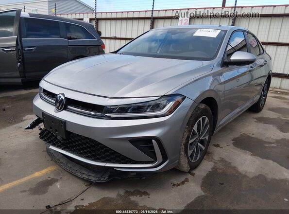 3VW5W7BU3TM026202 2026 VOLKSWAGEN JETTA Silver Передня ліва чверть