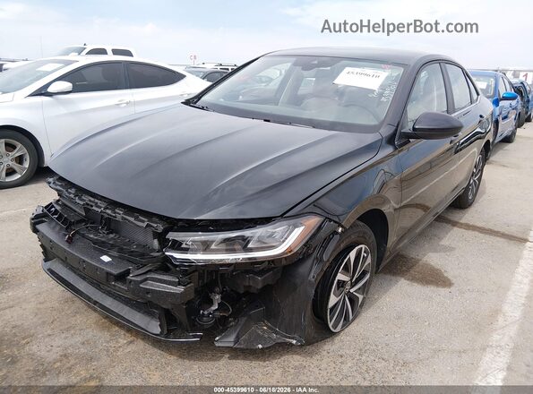 3VW5W7BU4TM046815 2026 VOLKSWAGEN JETTA Black Przód lewy