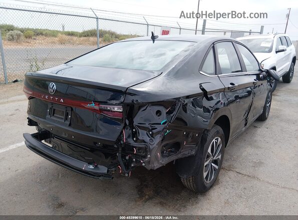 3VW5W7BU4TM046815 2026 VOLKSWAGEN JETTA Black Tył prawy