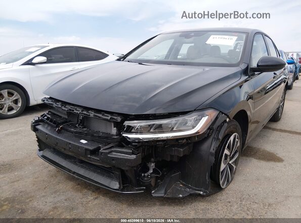 3VW5W7BU4TM046815 2026 VOLKSWAGEN JETTA Black Widok z przodu