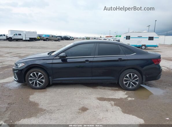 3VW5X7BU1SM063387 2025 VOLKSWAGEN JETTA Black Սալոնի 360 աստիճան տեսք