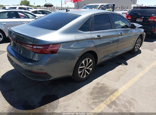 3VW5X7BU3SM083592 2025 VOLKSWAGEN JETTA Серый Задняя правая четверть