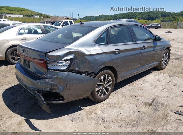 3VW5X7BU4SM034272 2025 VOLKSWAGEN JETTA Gray უკანა მარჯვენა