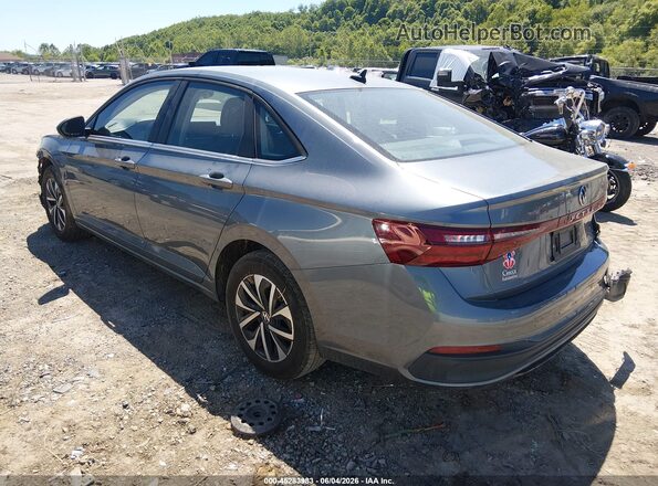 3VW5X7BU4SM034272 2025 VOLKSWAGEN JETTA Gray უკანა მარცხენა