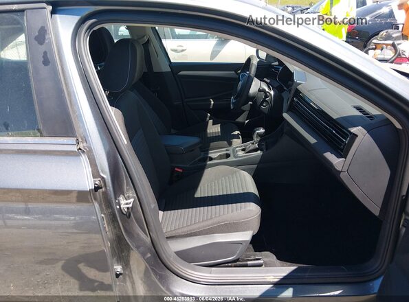 3VW5X7BU4SM034272 2025 VOLKSWAGEN JETTA Gray წინა სალონის ხედი