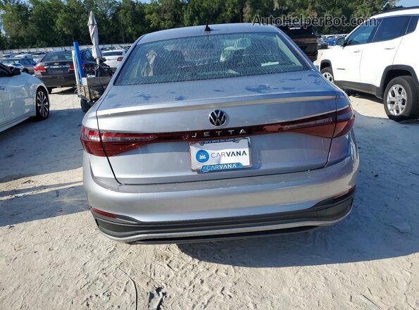 3VW5X7BU7SM028014 2025 VOLKSWAGEN JETTA Silver უკანა ხედი