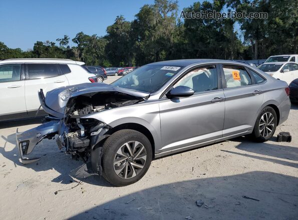 3VW5X7BU7SM028014 2025 VOLKSWAGEN JETTA Silver 