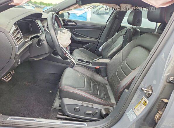 3VW6T7BU1MM059925 2021 VOLKSWAGEN JETTA Серый Вид салона спереди