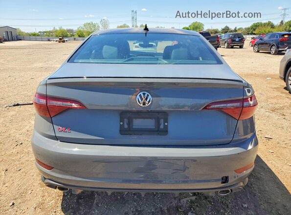 3VW6T7BU1MM059925 2021 VOLKSWAGEN JETTA Серый Вид сзади