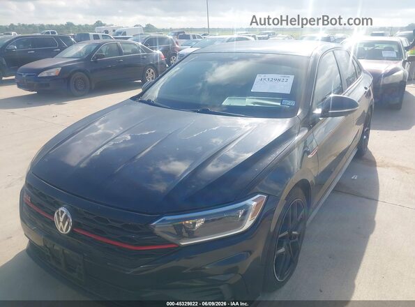 3VW6T7BU2MM019501 2021 VOLKSWAGEN JETTA Black Widok z przodu