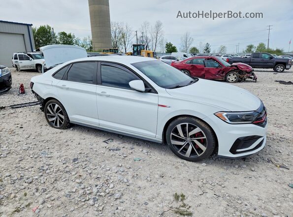 3VW6T7BU3MM072093 2021 VOLKSWAGEN JETTA Белый Передняя правая четверть