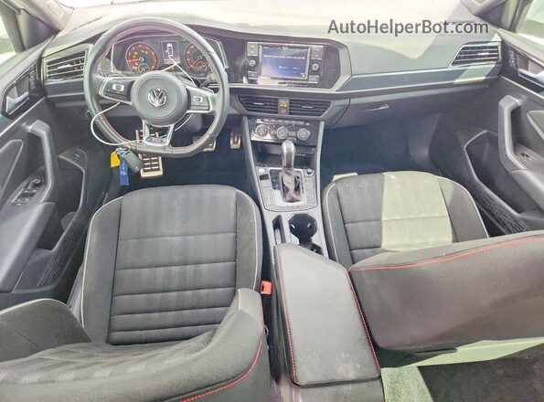 3VW6T7BU3MM072093 2021 VOLKSWAGEN JETTA Белый Вид панели приборов