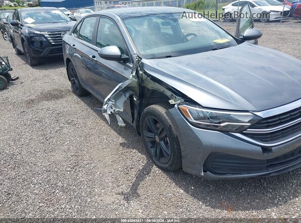 3VW7M7BU0RM041909 2024 VOLKSWAGEN JETTA Blue Widok z przodu