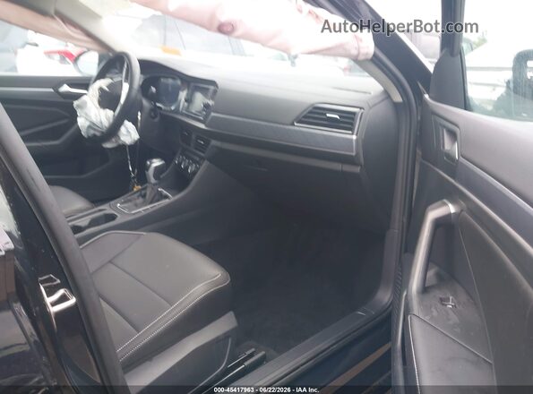 3VW7M7BU1PM042967 2023 VOLKSWAGEN JETTA Black წინა სალონის ხედი