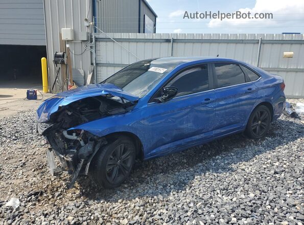 3VW7M7BU2PM010772 2023 VOLKSWAGEN JETTA Blue 