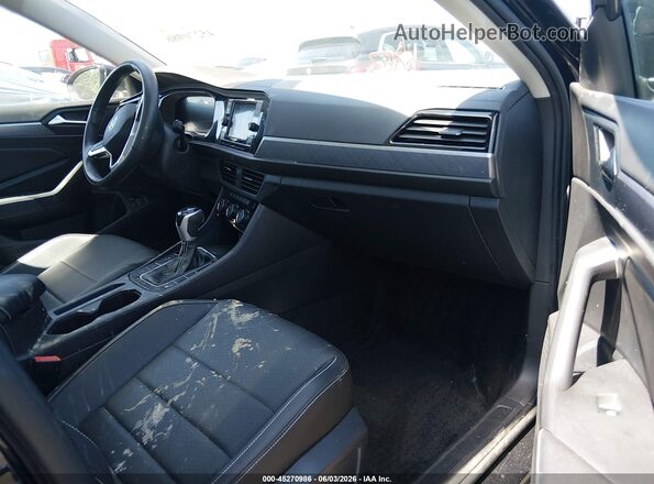 3VW7M7BU2RM012296 2024 VOLKSWAGEN JETTA Black Widok wnętrza z przodu