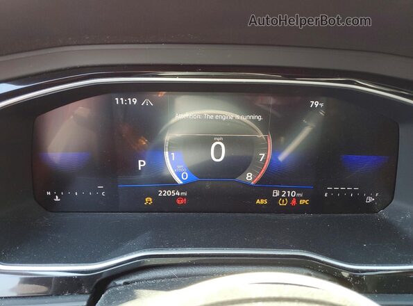 3VW7M7BU3RM031729 2024 VOLKSWAGEN JETTA Red ხელსაწყოთა პანელის ხედი
