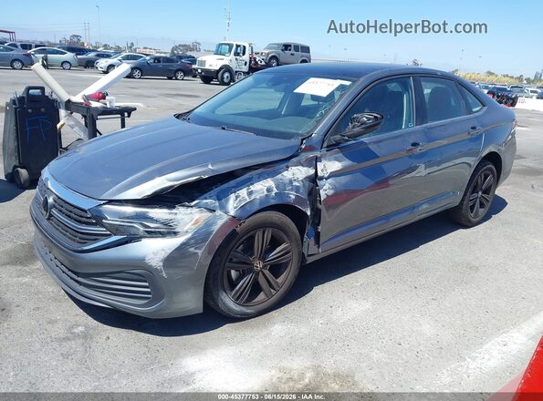 3VW7M7BU4RM072449 2024 VOLKSWAGEN JETTA Серый Передняя левая четверть
