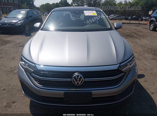 3VW7M7BU5PM042602 2023 VOLKSWAGEN JETTA Silver Rear interior view