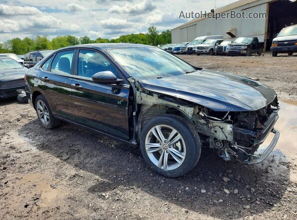 3VW7M7BU5RM004547 2024 VOLKSWAGEN JETTA Black Передня права чверть