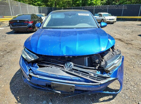 3VW7M7BU6RM004086 2024 VOLKSWAGEN JETTA Синий 