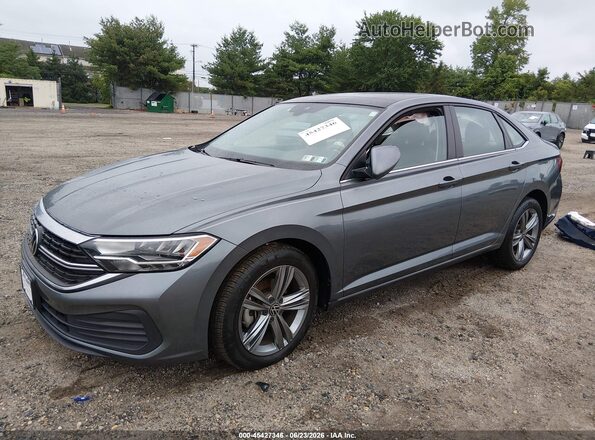 3VW7M7BU6RM046550 2024 VOLKSWAGEN JETTA Gray Առջևի ձախ երեք քառորդ տեսարան