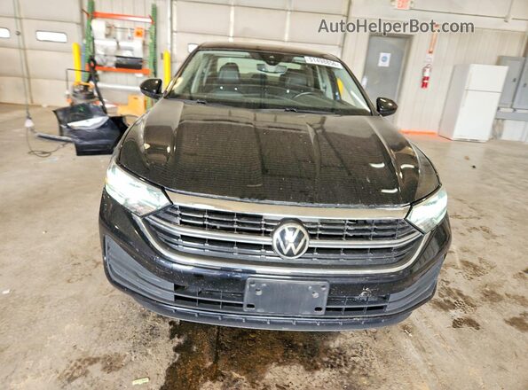 3VW7M7BU7NM034160 2022 VOLKSWAGEN JETTA Black Widok z przodu