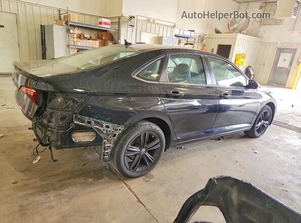 3VW7M7BU7NM034160 2022 VOLKSWAGEN JETTA Black Tył prawy