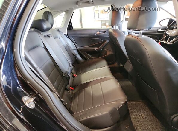 3VW7M7BU7NM034160 2022 VOLKSWAGEN JETTA Black Widok tylnych siedzeń