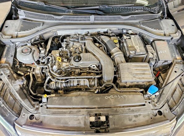 3VW7M7BU7NM034160 2022 VOLKSWAGEN JETTA Black Widok wnętrza z tyłu