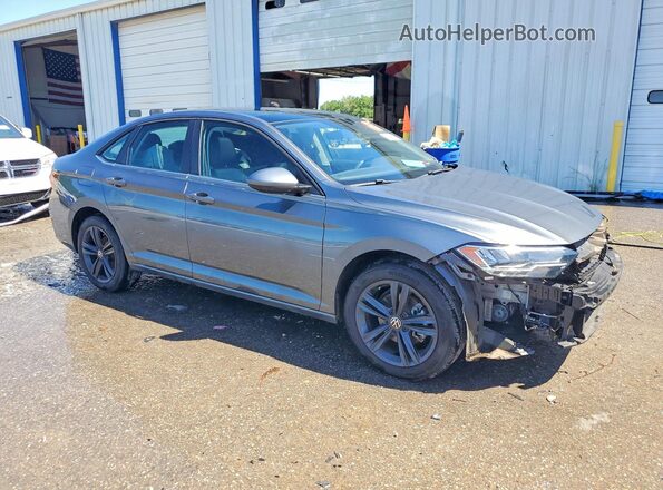 3VW7M7BU8RM017129 2024 VOLKSWAGEN JETTA Charcoal წინა მარჯვენა