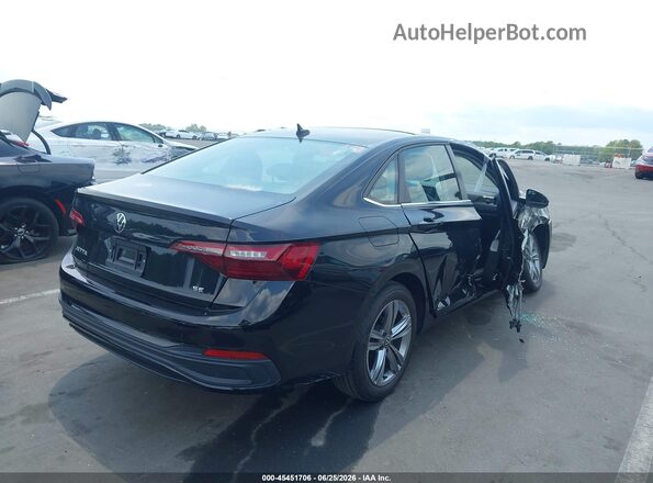 3VW7M7BU8RM029233 2024 VOLKSWAGEN JETTA Черный Задняя правая четверть