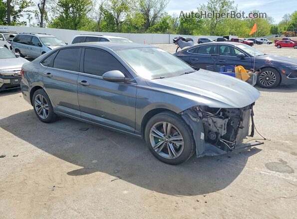 3VW7M7BU9PM047334 2023 VOLKSWAGEN JETTA Серый Передняя правая четверть