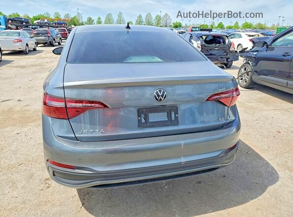 3VW7M7BU9PM047334 2023 VOLKSWAGEN JETTA Серый Вид сзади