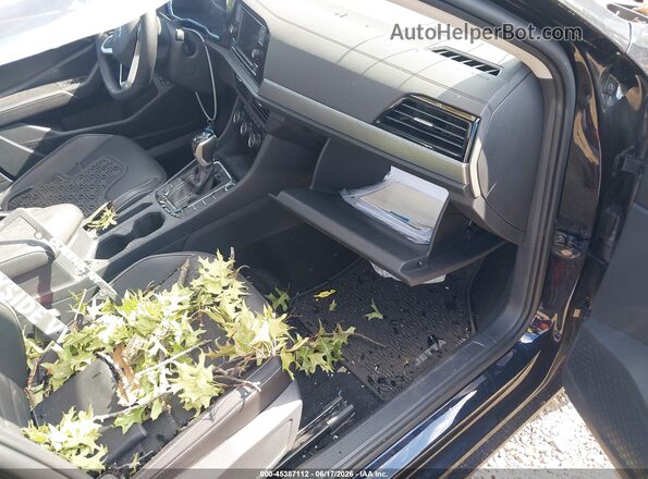 3VW7M7BUXPM035564 2023 VOLKSWAGEN JETTA Black წინა სალონის ხედი