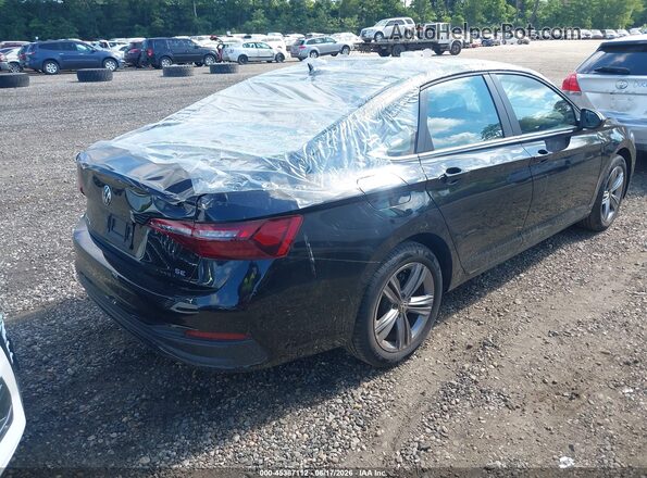 3VW7M7BUXPM035564 2023 VOLKSWAGEN JETTA Black უკანა მარჯვენა