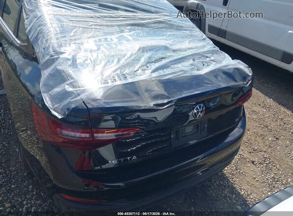 3VW7M7BUXPM035564 2023 VOLKSWAGEN JETTA Black წინა ხედი