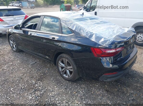 3VW7M7BUXPM035564 2023 VOLKSWAGEN JETTA Black უკანა მარცხენა