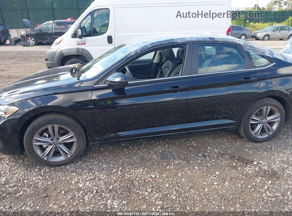 3VW7M7BUXPM035564 2023 VOLKSWAGEN JETTA Black სალონის 360-გრადუსიანი ხედი