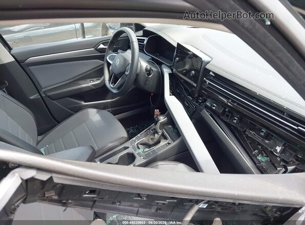 3VW7W7BU6TM007331 2026 VOLKSWAGEN JETTA Black Вид салону спереду