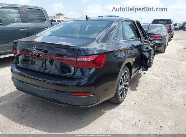 3VW7W7BU6TM007331 2026 VOLKSWAGEN JETTA Black Задня права чверть