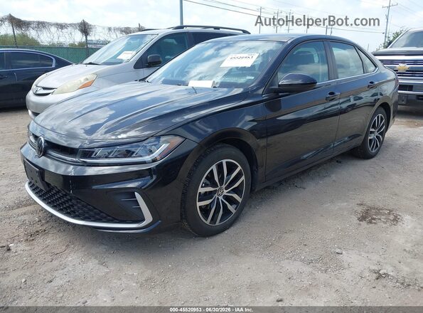 3VW7W7BU6TM007331 2026 VOLKSWAGEN JETTA Black Передня ліва чверть