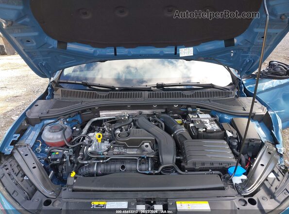 3VW7W7BU9TM022275 2026 VOLKSWAGEN JETTA Blue Rear view