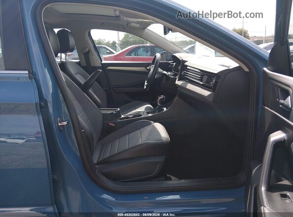 3VW7X7BU1SM032746 2025 VOLKSWAGEN JETTA Blue Widok wnętrza z przodu