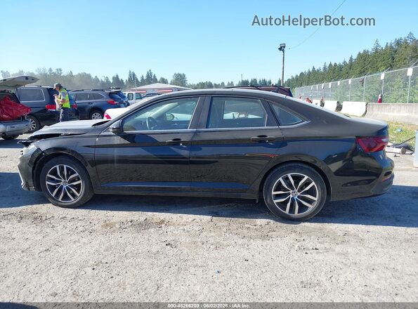 3VW7X7BU3SM083746 2025 VOLKSWAGEN JETTA Black Widok wnętrza 360 stopni